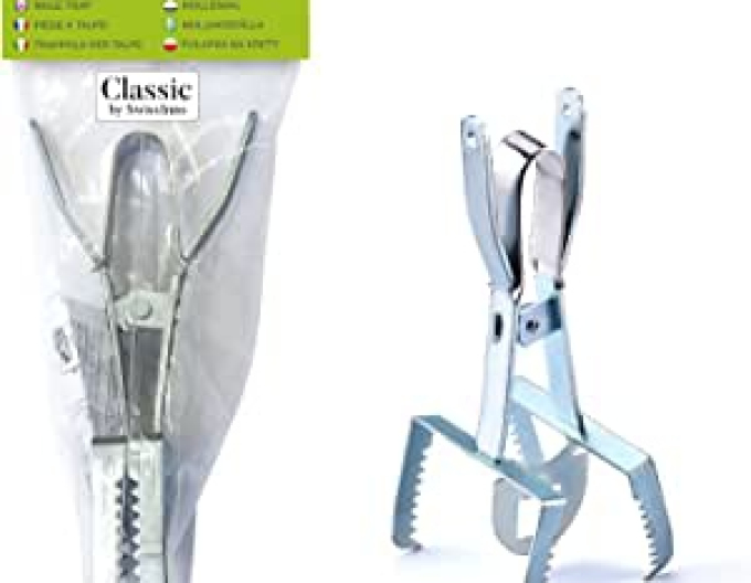 Capcană elvețiană Inno pentru șoareci de câmp și vulpi galvanizată