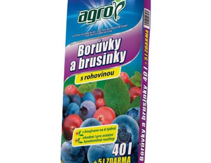 AGRO Substrat pentru afine și merișoare 40l + 5l gratuit