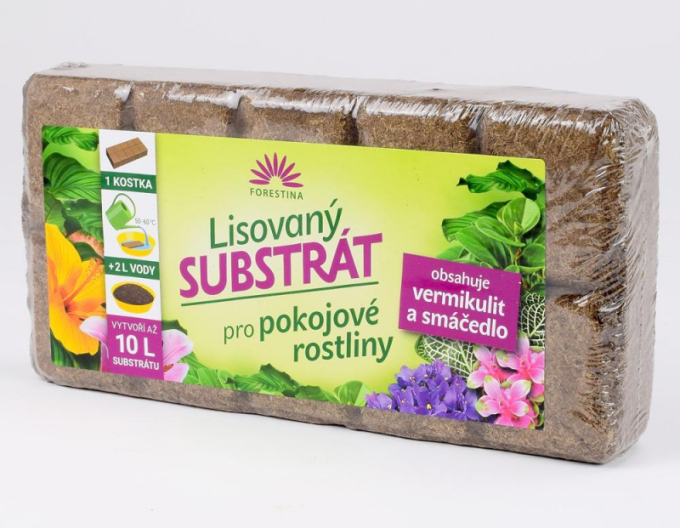 Forestina Substrat presat pentru plante de interior 10l 700g