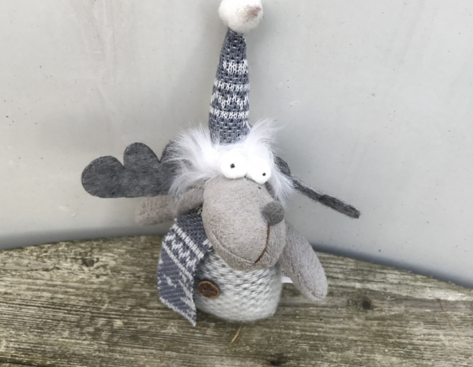 Figura de pluș ren 16cm