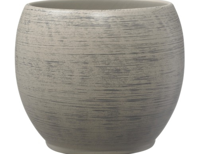 Ghiveci  ceramic gri mare ´Alberta´