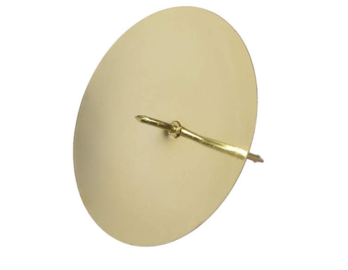 Suport lumânare auriu 7cm 4pcs