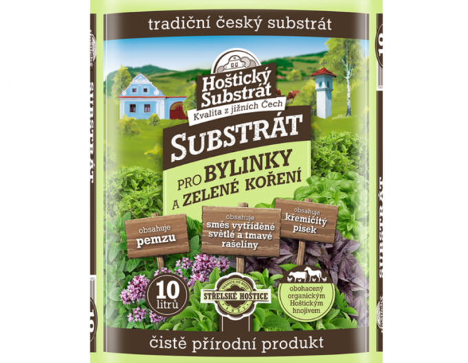 Hoštický Substrat pentru ierburi 10l