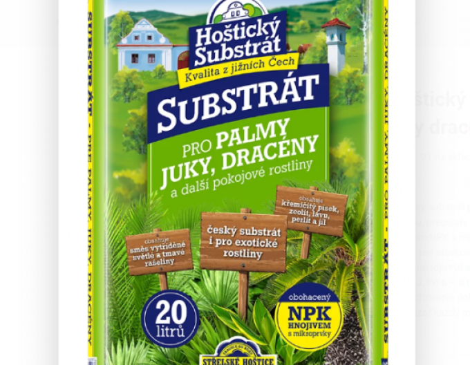 Hoštický Substrat pentru palmieri, yuccas, dracene 20l