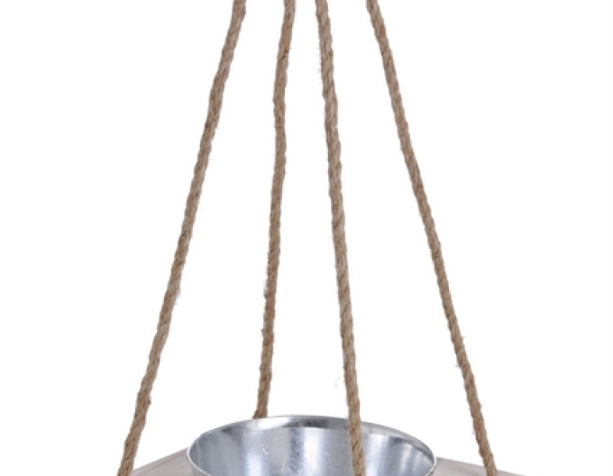 Ghiveci metalic pentru agățat