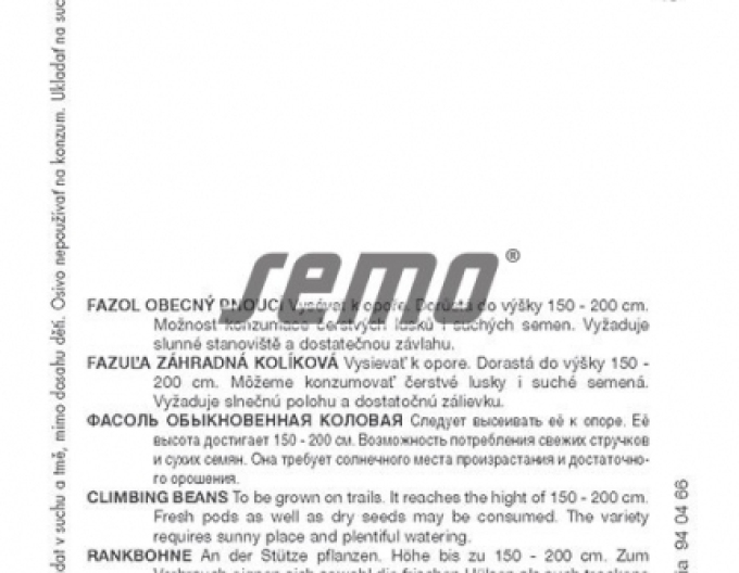 Semo Fasole cățărătoare ´Supermarconi Limca´