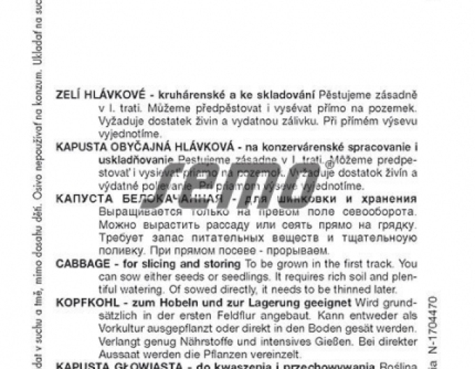 Semo Varză albă Kamienna Glowa