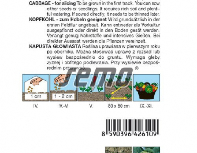 Semo Varză albă ´Megaton F1´