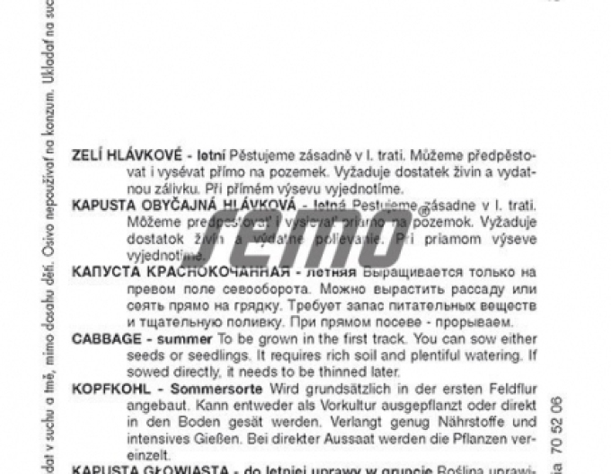 Semințe Varză roșie ´Mars´