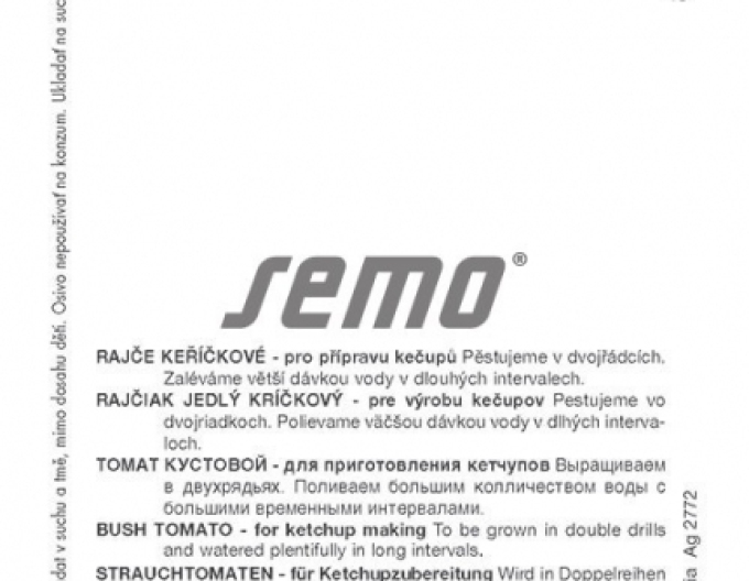 Semo Semințe de tomate pitice ´Shake´