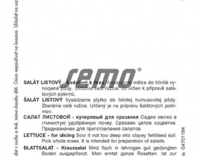 Semo Salată frunze ´Roden´