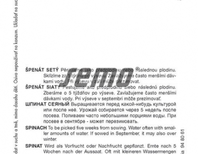 Semo Spanac ´Monores´