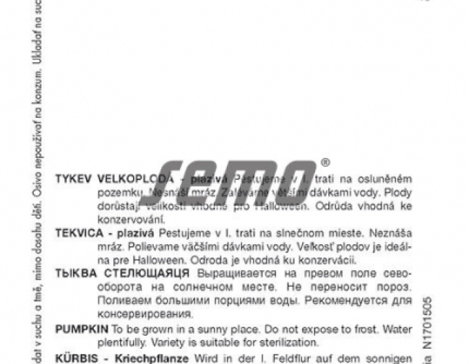 Semo Dovleac gigant ´Gran Gigante´