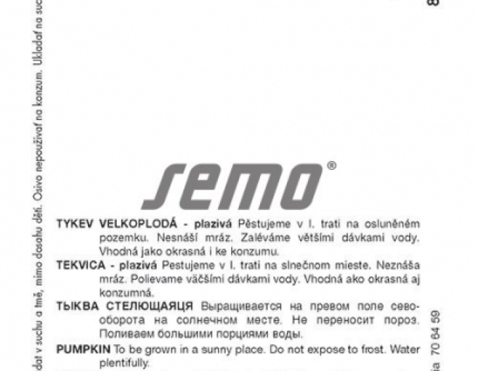 Semo Dovleac gigant  ´Marina di Chioggia´