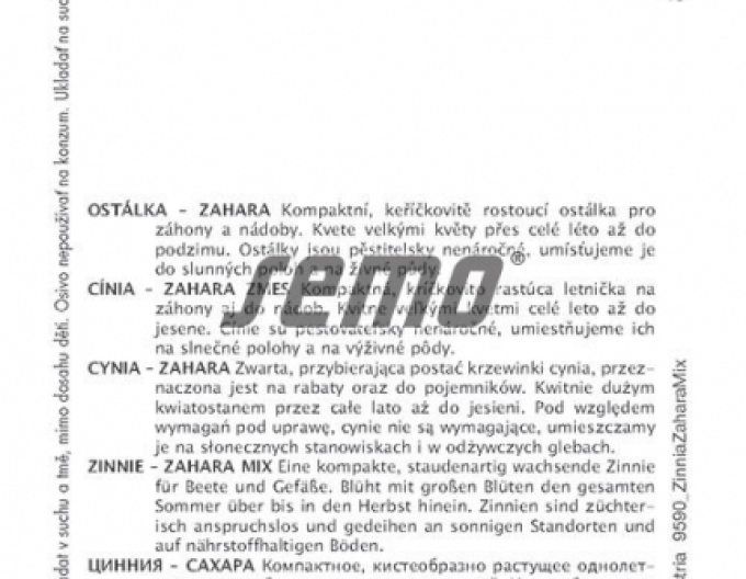 Semo Semințe de cârciumăreasă´Zahara mix´