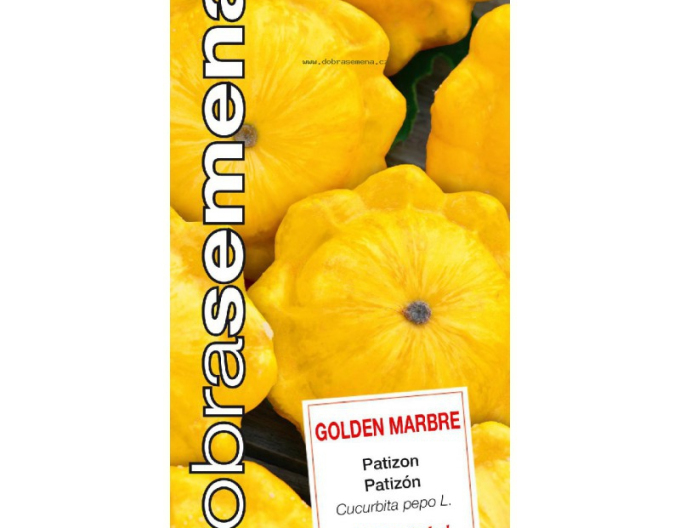Patisson galben ´Golden Marbre´
