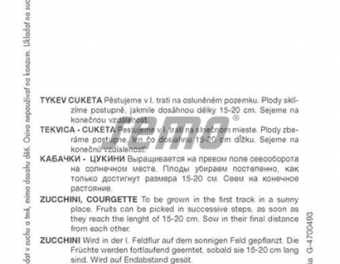 Semo Dovlecel ´Orelia F1´