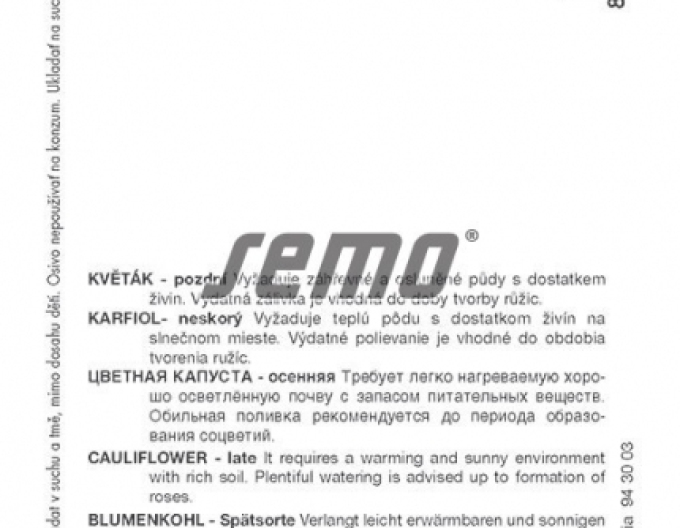 Semo Conopidă  ´Snow Lady´