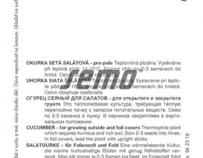 Semo Castravete cultivat pentru salată ´Linda F1 Mix´