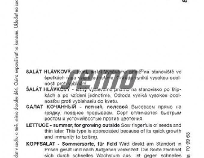 Semo Salată de vară ´Jupiter´