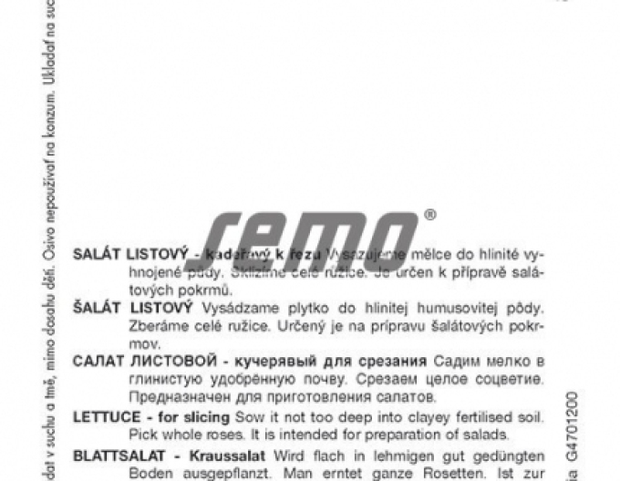 Semo Salată frunze ´Dubagold´