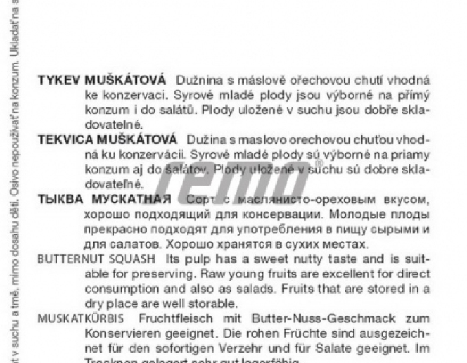 Semo Dovleac muscat ´Stella F1´