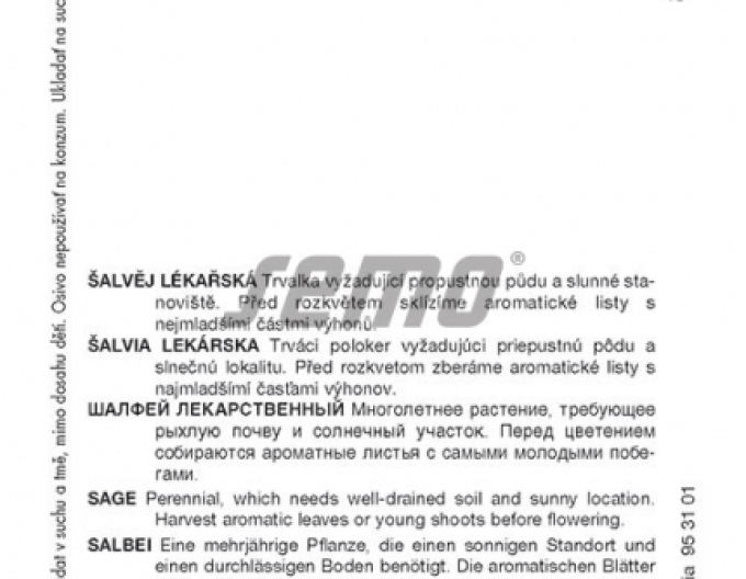 Semo Semințe de salvie