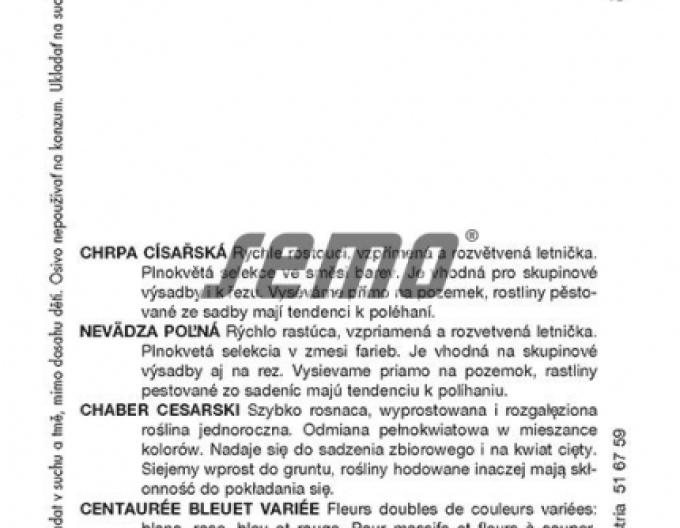 Semo Albăstrele imperiale  ´Mix´