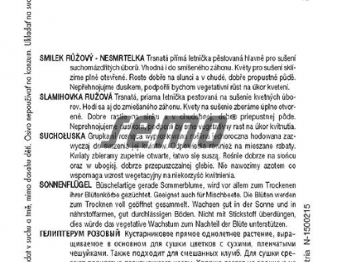 Semo semințe de immortelă roz ´Mixture´