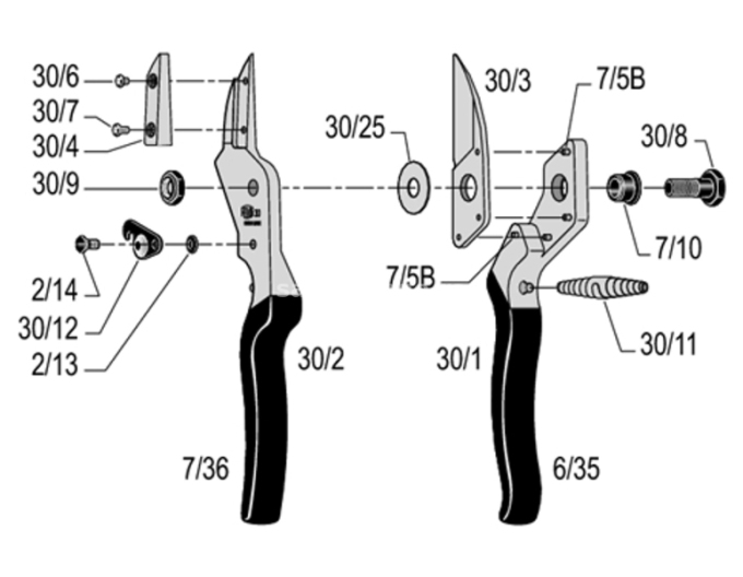 Felco 30/4 (Felco 30) contraincendiu