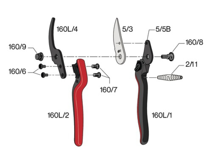 Bolț Felco 160/7 pentru 160S, L