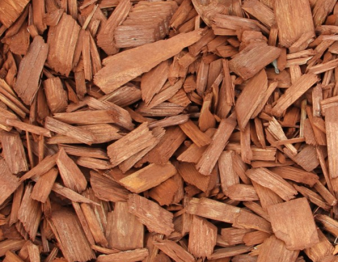 Floria Așchii decorative din lemn maro 70l