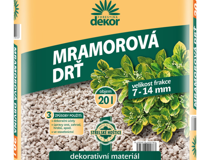 Forestina Marble grit 7 - 14mm 20l