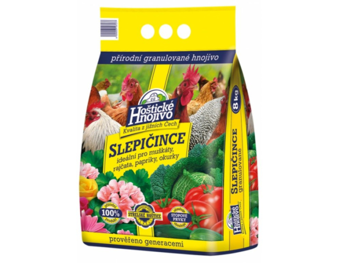 Hoštické Slepachince granulat 8kg