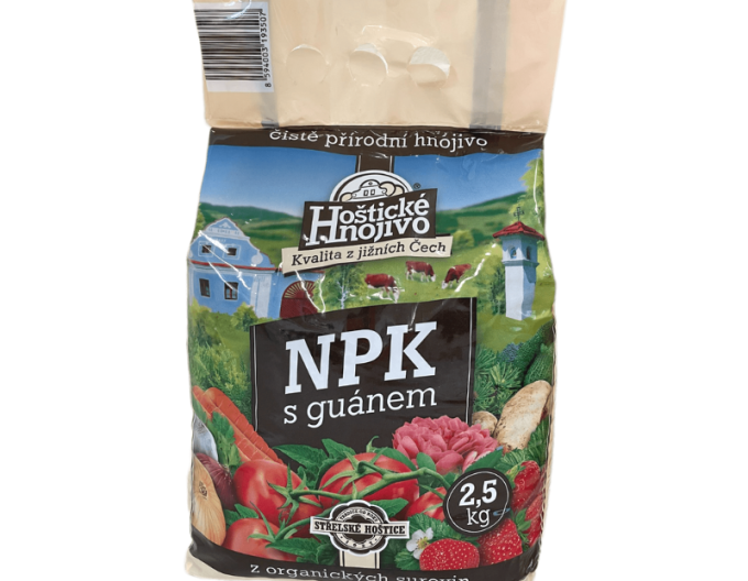 Hoštické NPK cu guano 2,5kg