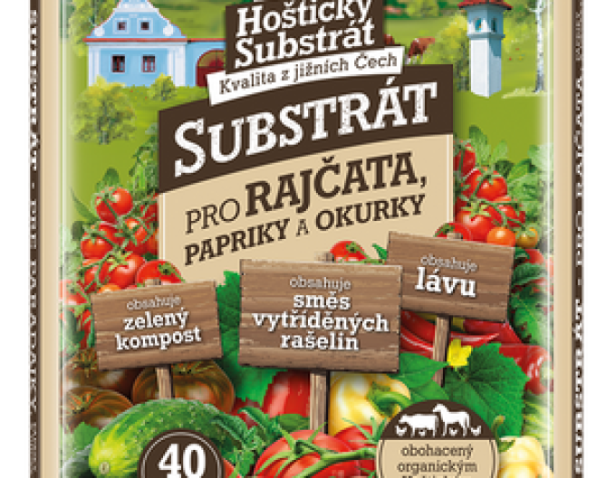 Hoštický Substrat pentru roșii, ardei, castraveți 40l