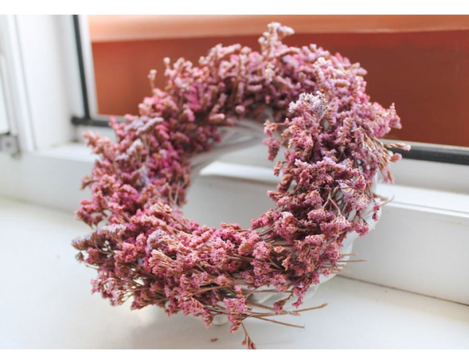 Coroniță de răchită albă 15cm