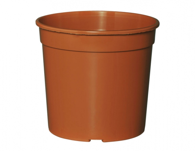 Ghiveci de flori  din plastic cu diametrul de 11 cm