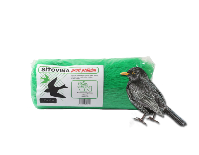 Plasă pentru păsări 1,7x10m