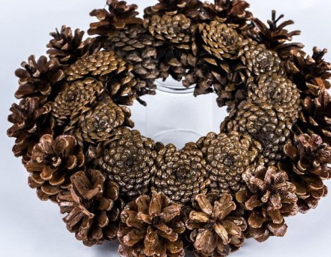 Coroană de pini 20cm