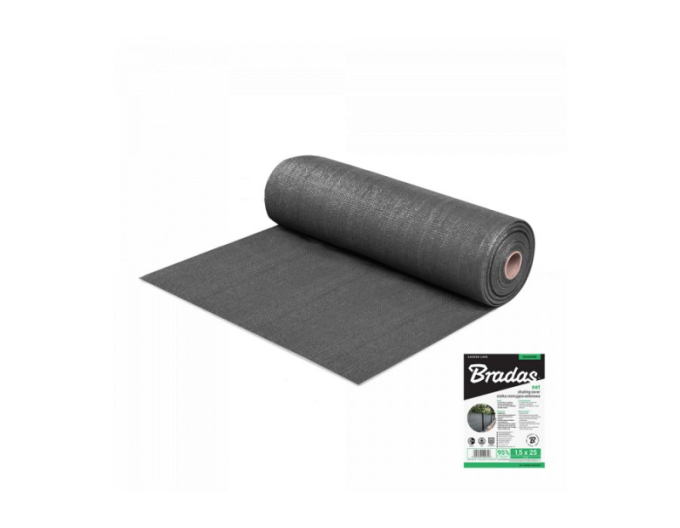 Plasă de umbrire 90% - Antracit - 1,5 x 25m