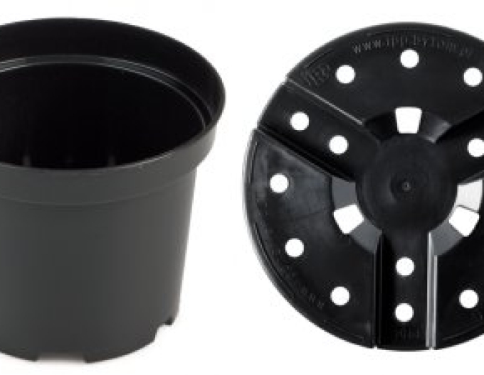 Ghiveci de plastic 25l, diametru 38cm