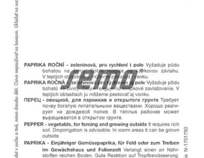 Semo Ardei anual ´Nova´