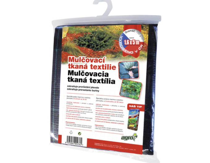 Țesătură neagră 100g, 1,6 x 5m