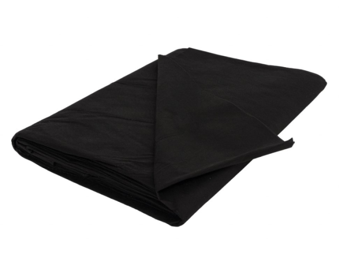 Țesătură nețesută neagră 50g/m2 1,6x5m