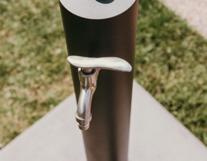 Stĺpik na vodu Royal - antracit