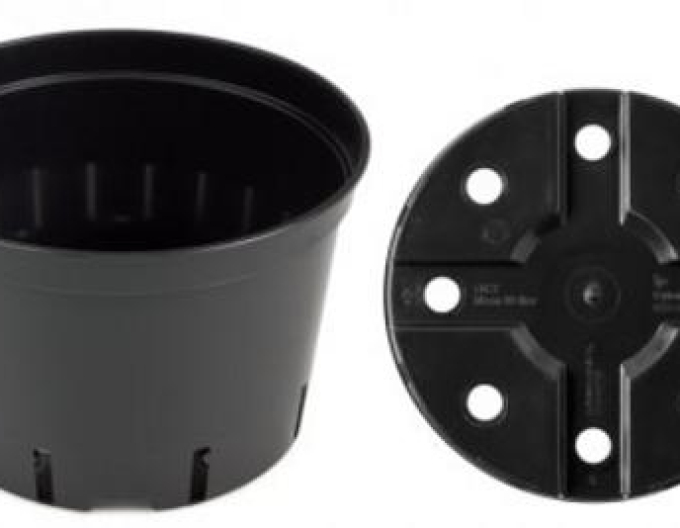 Ghiveci de flori din plastic 25l, diametru 41cm