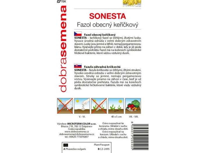 Fasole pitică  Sonesta