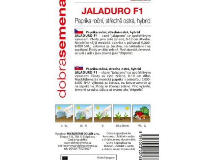 Ardei anual "Jaladuro"