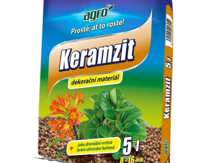 Material ornamental Agro Keramzit 8 - 16mm 5l